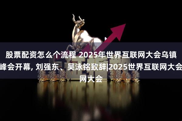 股票配资怎么个流程 2025年世界互联网大会乌镇峰会开幕, 刘强东、吴泳铭致辞|2025世界互联网大会
